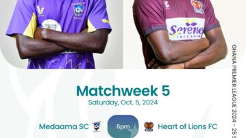 Premier League: Medeama SC aim to extend unbeaten run ahead of Heart of Lions clash on Saturday