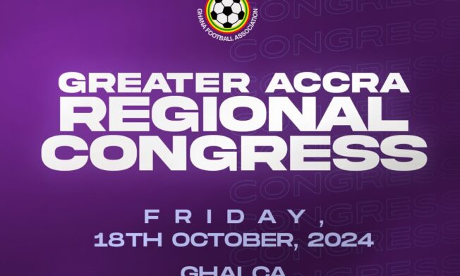 Greater Accra RFA Congress takes place on October 18