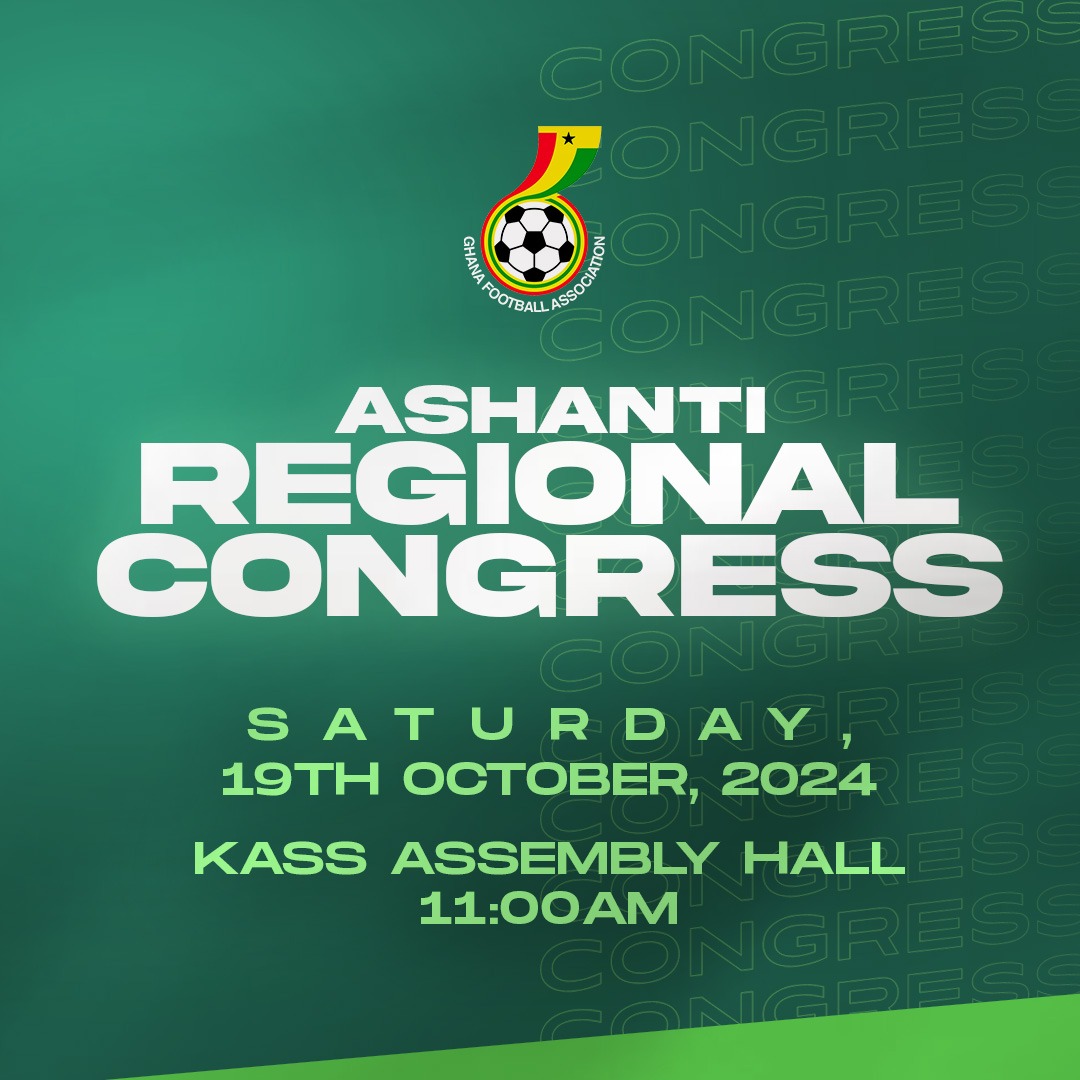 Ashanti RFA Ordinary Congress Scheduled for October 19