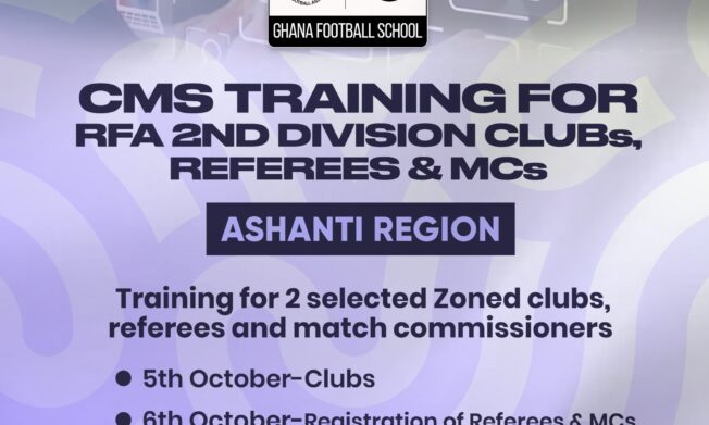 CMS training for RFAs starts in the Ashanti Region