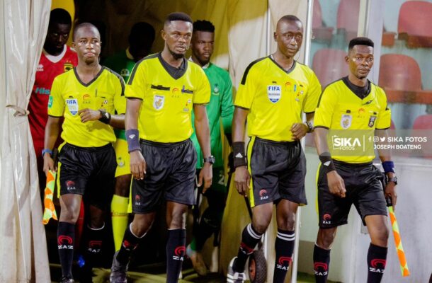 Match Officials for Ghana Premier League Matchweek Seven