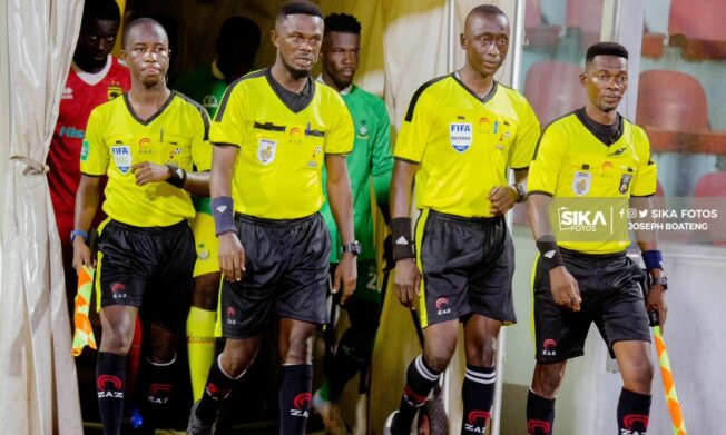 Match Officials for Ghana Premier League Matchweek Seven