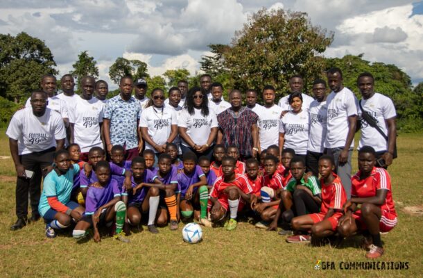 FOOTBALL4GIRLS program kicks off in Brong Ahafo region