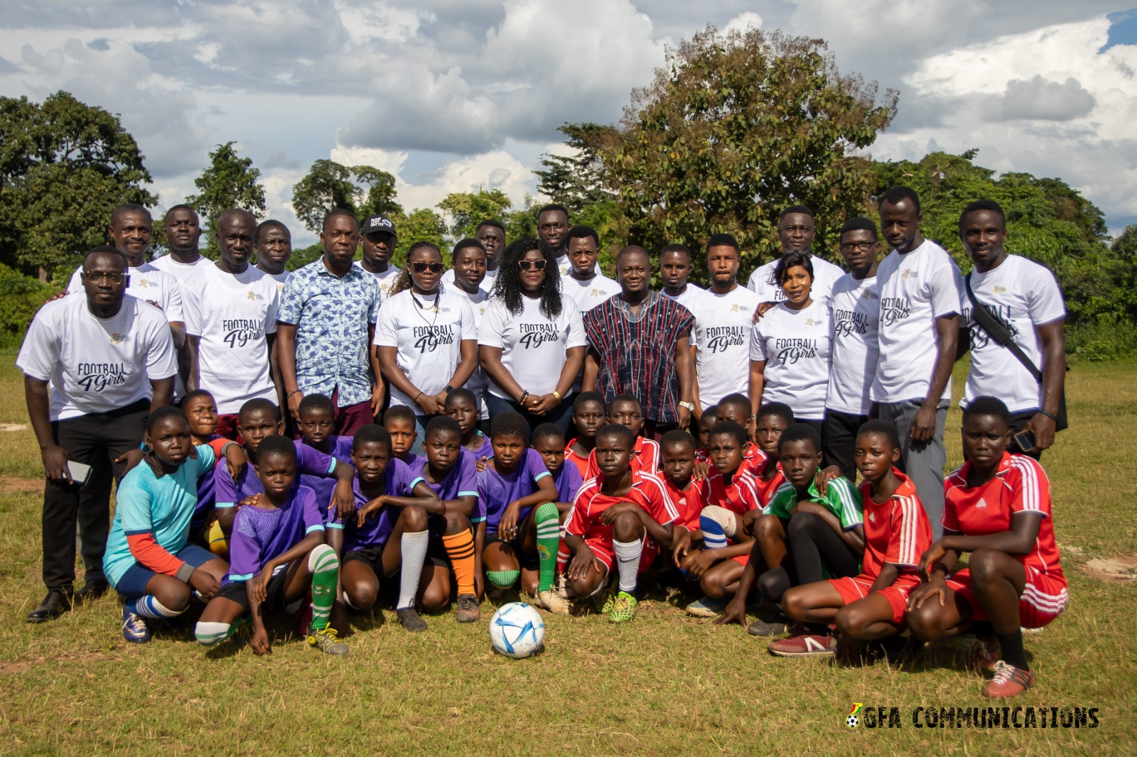 FOOTBALL4GIRLS program kicks off in Brong Ahafo region