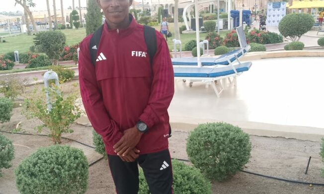 Robinson Jasper Named 2nd Referee for Senegal-Malawi Beach Soccer AFCON Clash