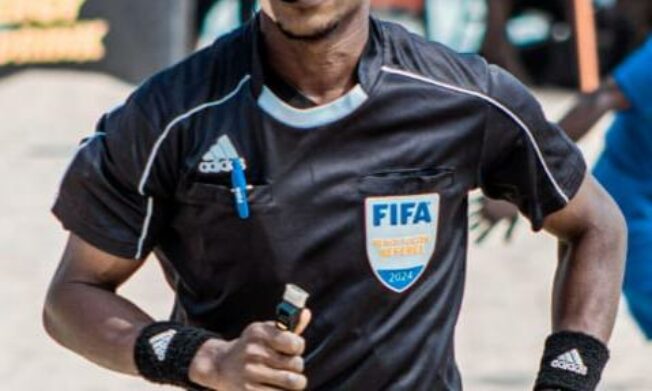 Ghanaian Referee Robinson Jasper Named Reserve Assistant Referee for Mozambique-Malawi Beach Soccer AFCON Clash