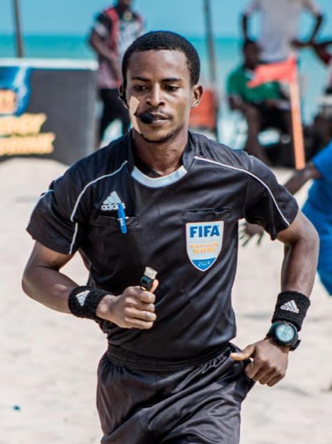 Ghanaian Referee Robinson Jasper Named Reserve Assistant Referee for Mozambique-Malawi Beach Soccer AFCON Clash