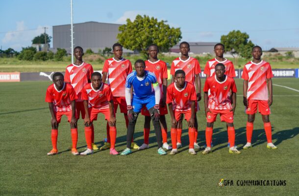 FIFA TDS: Ashanti Region Continues Unbeaten Streak with Victory over Upper East, Eastern Region Earns First Win in Elite U15 Boys Championship