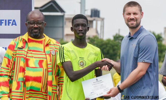 FIFA TDS: Nathaniel Owusu of Ashanti Region emerges Best Player of Elite U15 Boys Colts Championship