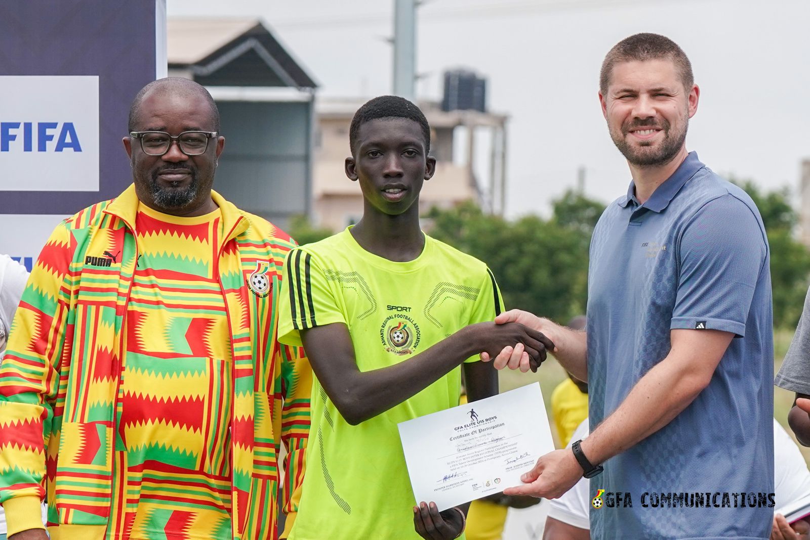 FIFA TDS: Nathaniel Owusu of Ashanti Region emerges Best Player of Elite U15 Boys Colts Championship