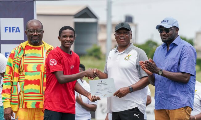 FIFA TDS: Volta Region’s Faith Adzanu Named Best Goalkeeper of Elite U15 Boys Colts Championship