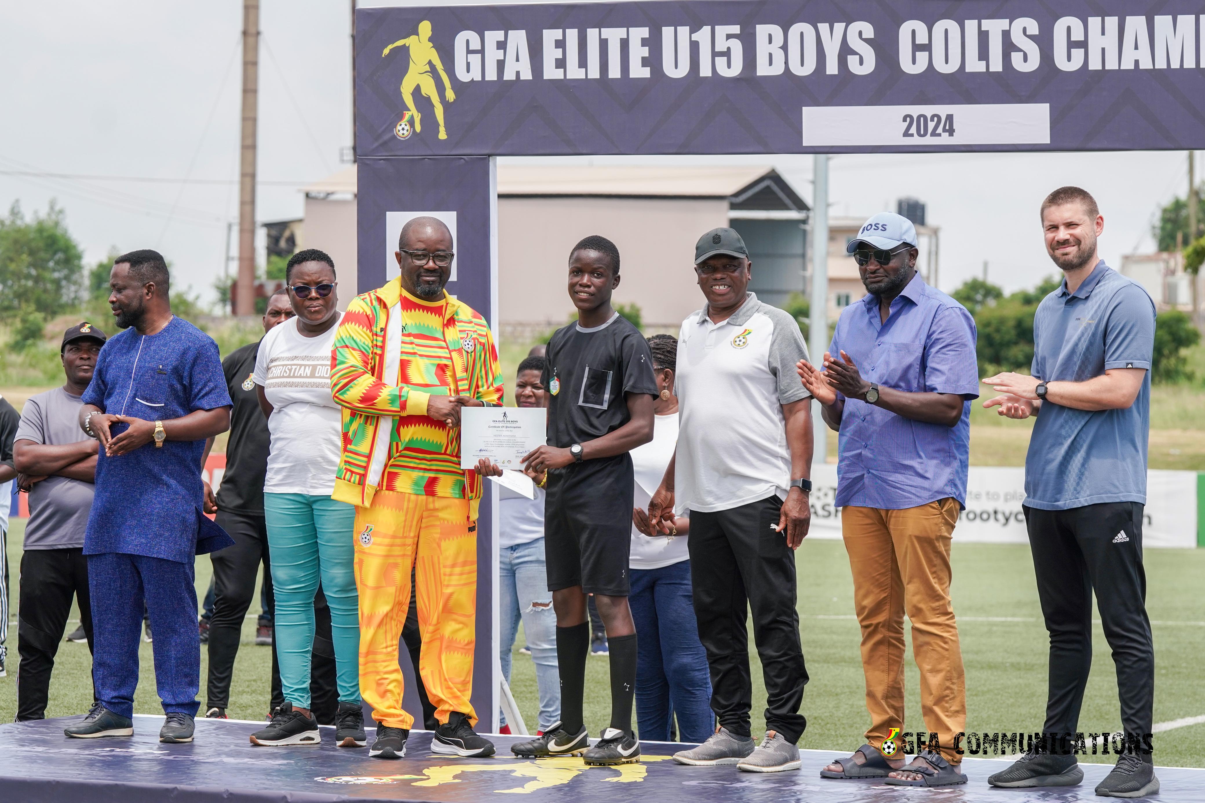 FIFA TDS: Elite U15 Boys Colts Championship Closes at GSCE, Prampram