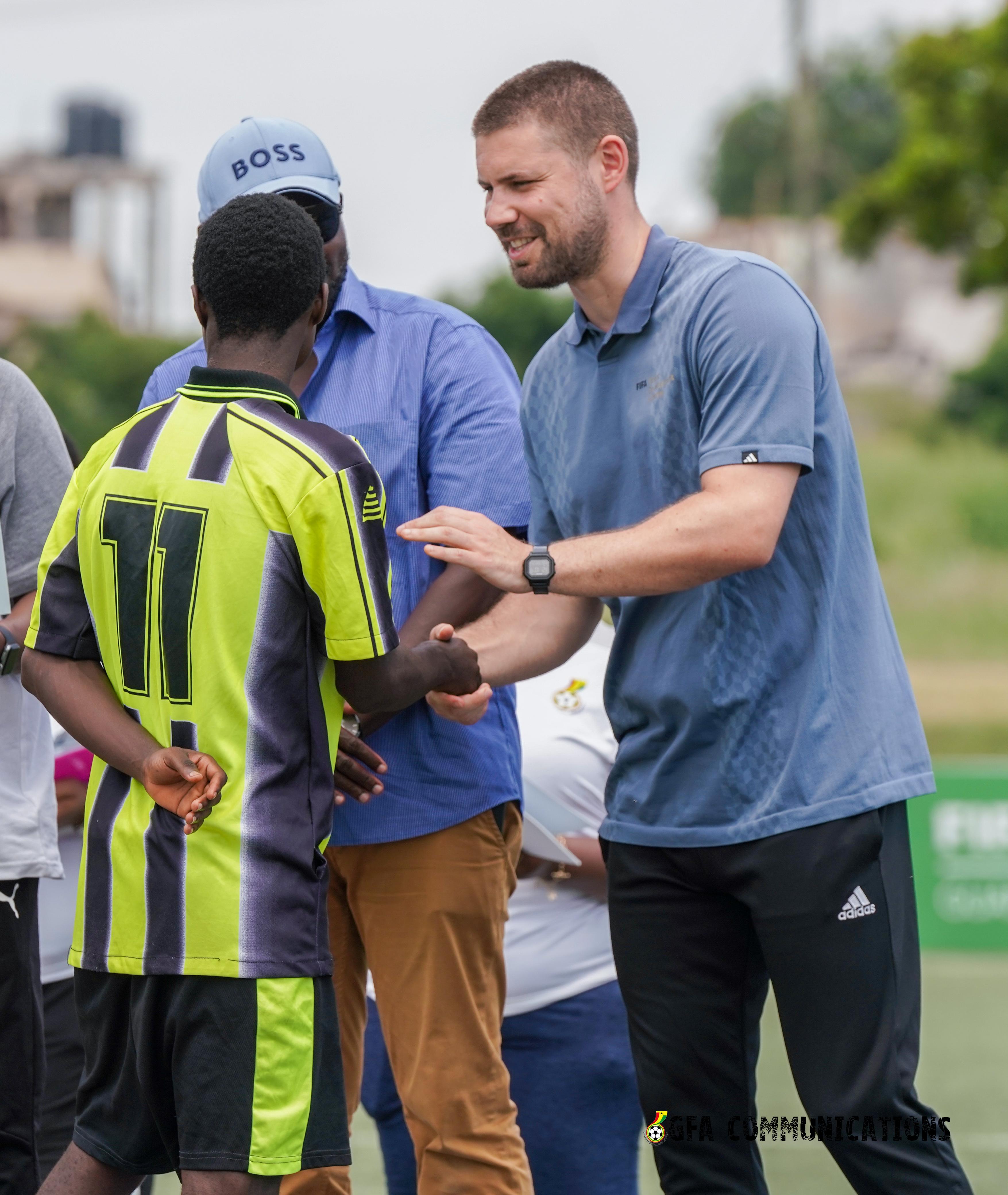 FIFA TDS: Talent Identification Expert Laban Scott Praises GFA for Successful Hosting of Elite U15 Boys Colts Championship