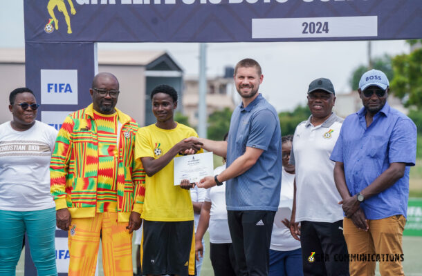 FIFA TDS: Northern Region’s Shamsudeen Sulemana Crowned Goal King of Elite U15 Boys Colts Championship