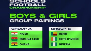 CAF African Schools Football Championship: Ghana Draws Tough Opponents Niger and Burkina Faso in WAFU B Qualifiers