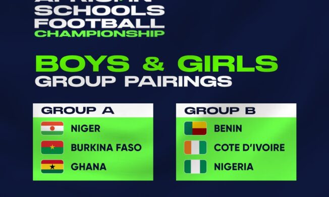 CAF African Schools Football Championship: Ghana Draws Tough Opponents Niger and Burkina Faso in WAFU B Qualifiers