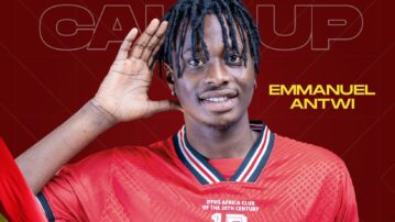 Emmanuel Antwi receives maiden Black Stars call-up for Africa Cup of Nations qualifiers