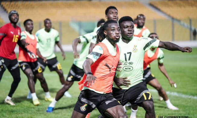 PHOTOS: Day Two of Black Stars training ahead of Angola Africa Cup of Nations qualifier