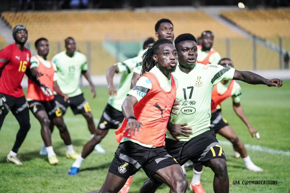 PHOTOS: Day Two of Black Stars training ahead of Angola Africa Cup of Nations qualifier