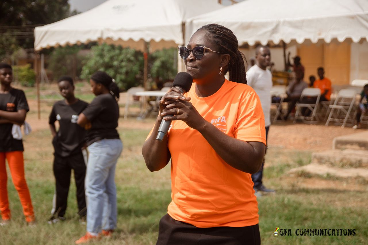 Participating schools in FIFA Girls' Football campaign undergo safeguarding training in Kumasi