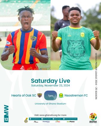 https://www.ghanafa.org/premier-league-hearts-of-oak-face-off-against-nsoatreman-fc-in-epic-clash-on-saturday