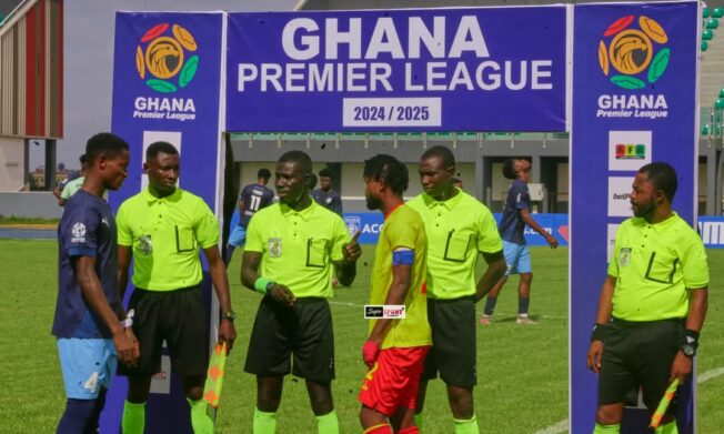 Match Officials for Ghana Premier League Matchday Twelve