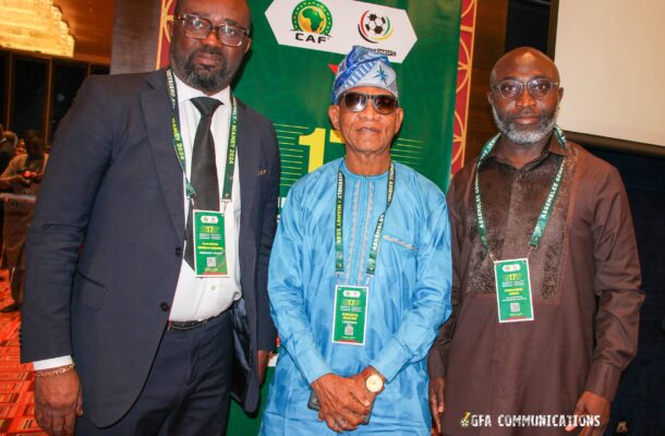 Ghana legend "Golden Boy" Abdul Razak receives rousing ovation at WAFU B General Assembly