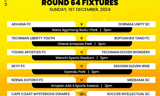 MTN Round of 64 matches take centre stage this weekend