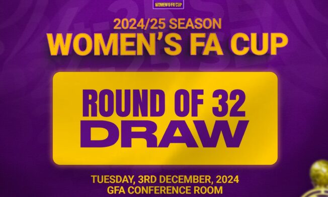 2024/25 Women’s FA Cup: Round of 32 draw to be held on December 3