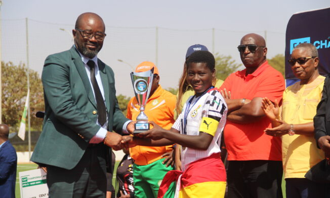 Ghana Schools U15 Girls clinch WAFU B African Schools Football Championship title