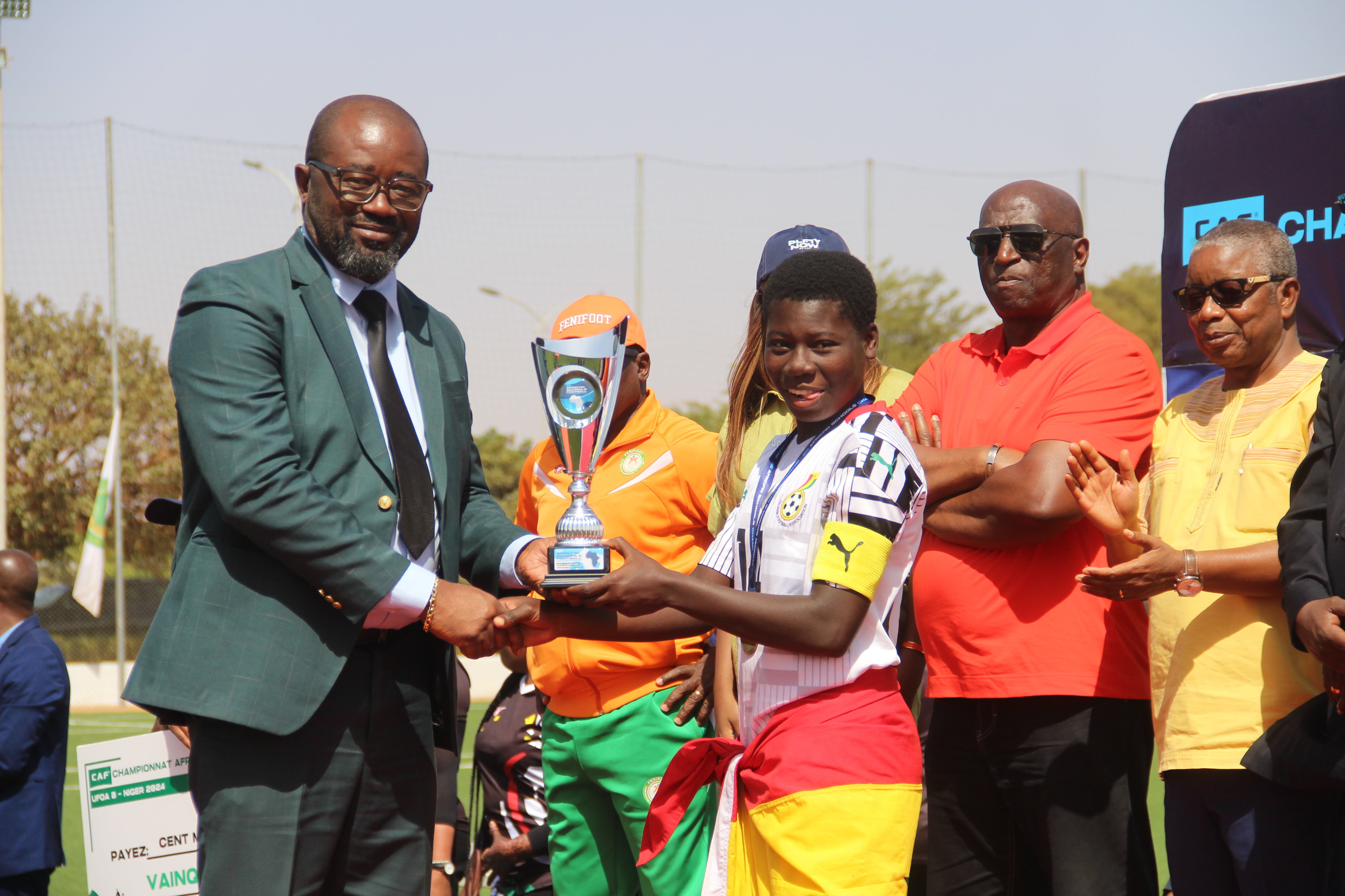 Ghana Schools U15 Girls clinch WAFU B African Schools Football Championship title