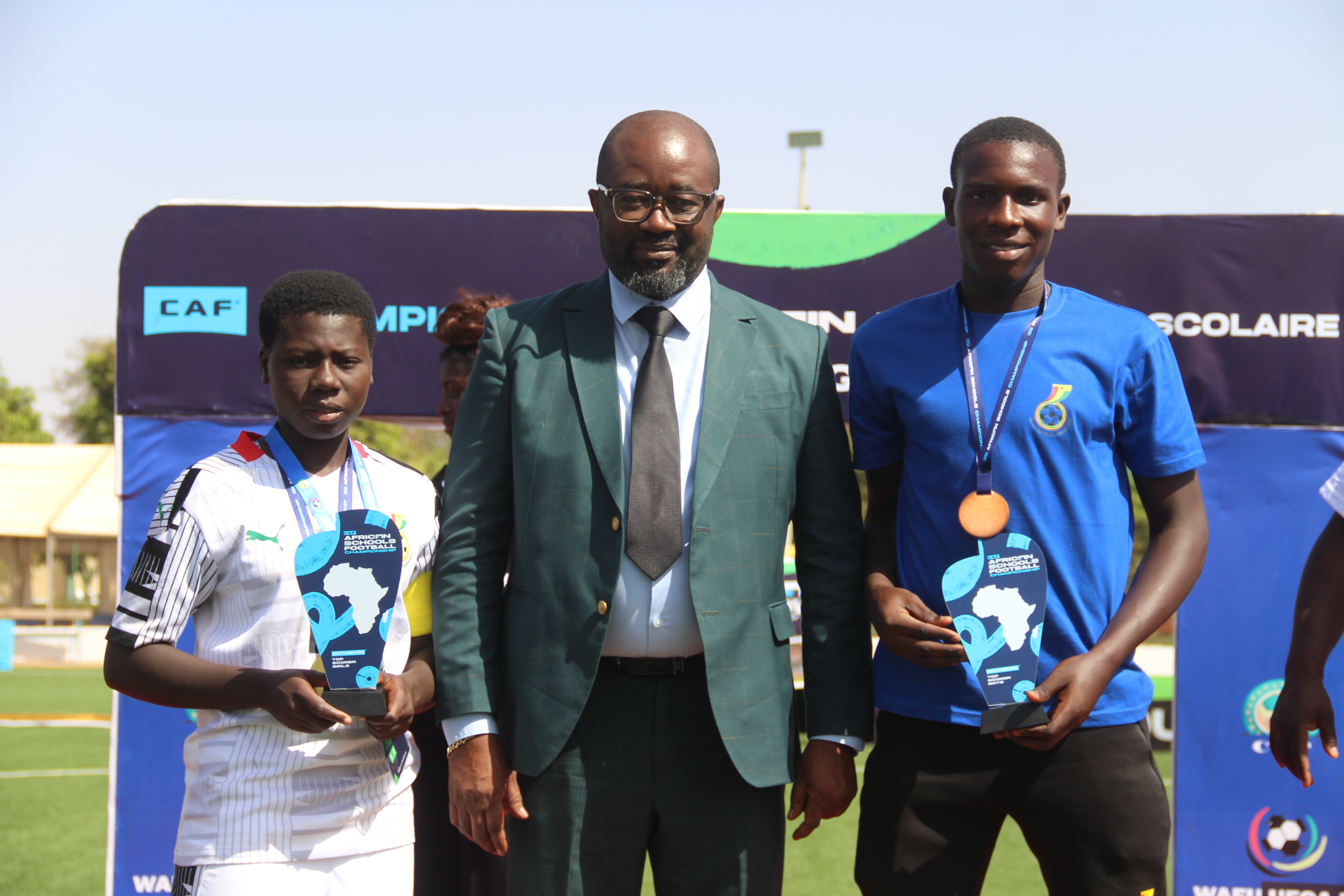 WAFU B African Schools Football Championship: Ghana duo win Goal King Awards