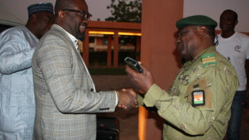 President Kurt Edwin Simeon-Okraku arrives in Niger to chair 17th WAFU B General Assembly