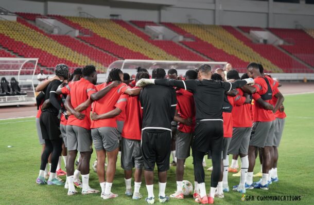 PHOTOS: Black Stars train at Estadio 11 de Novembro in Luanda ahead of Angola clash