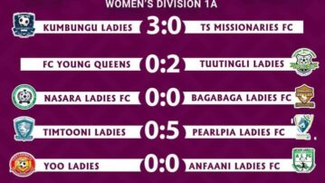 Pearlpea Ladies and Kumbungu Ladies Shine in Northern Regional Women’s Division One League Openers