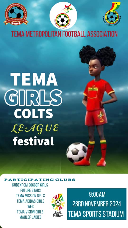 Tema Metropolitan FA Launches Maiden Girls Colts Championship