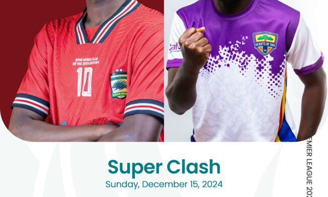 Super Clash – Asante Kotoko battle Hearts of Oak in Kumasi on Sunday