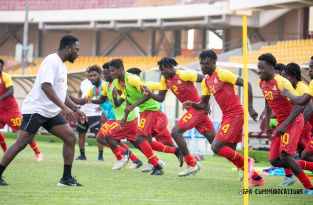 CHAN Qualifier: Black Galaxies hold final training in Accra ahead of Nigeria trip