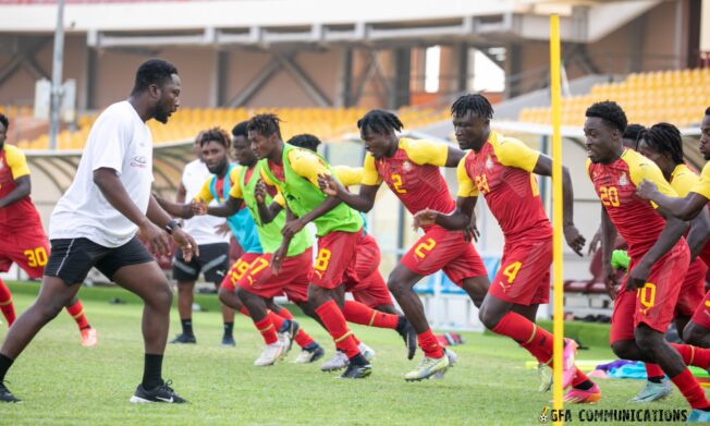 CHAN Qualifier: Black Galaxies hold final training in Accra ahead of Nigeria trip