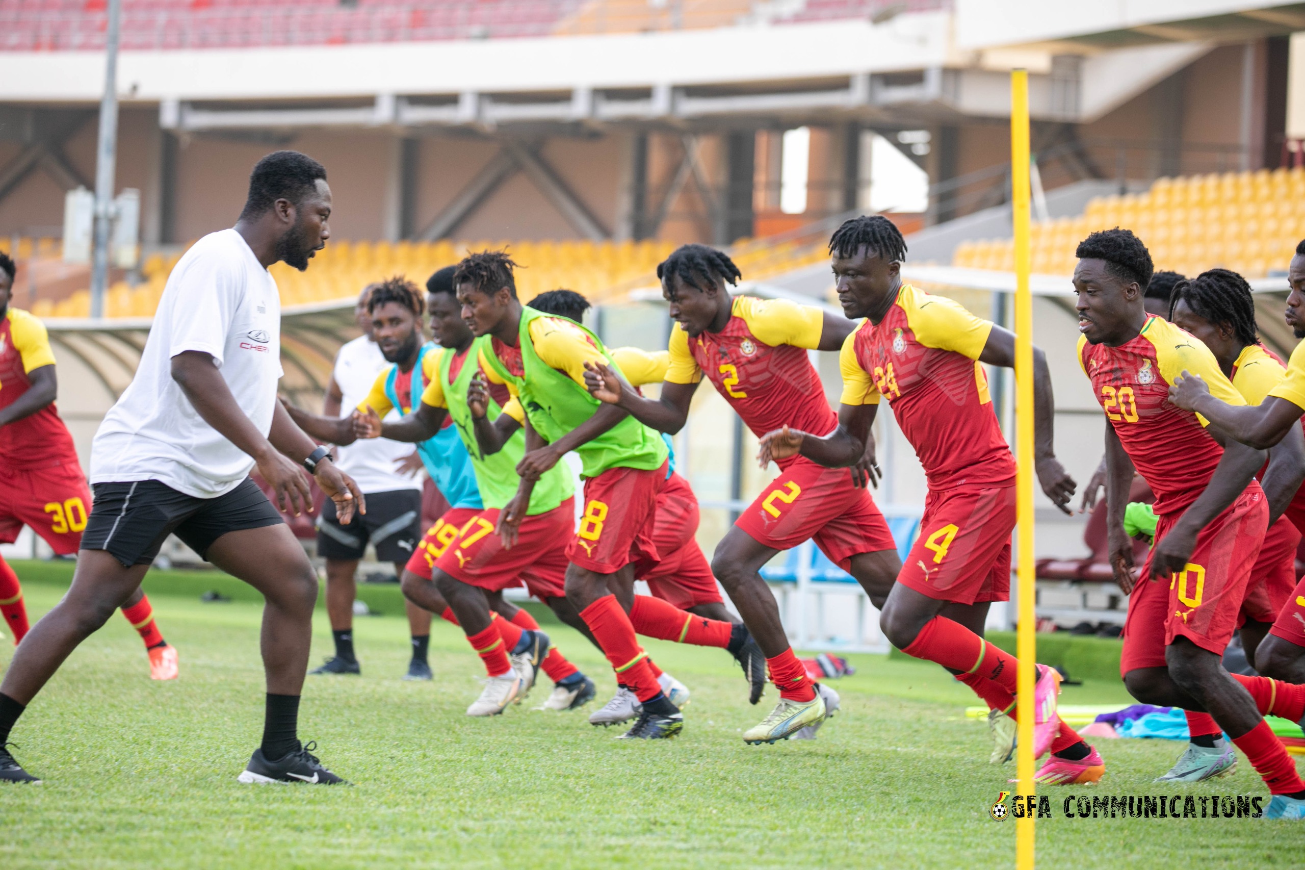 CHAN Qualifier: Black Galaxies hold final training in Accra ahead of Nigeria trip