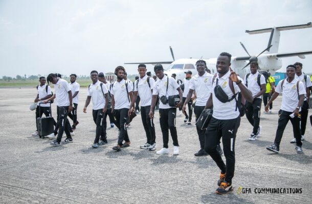 Black Galaxies touch down in Uyo ahead of decisive CHAN qualifier against Super Eagles B