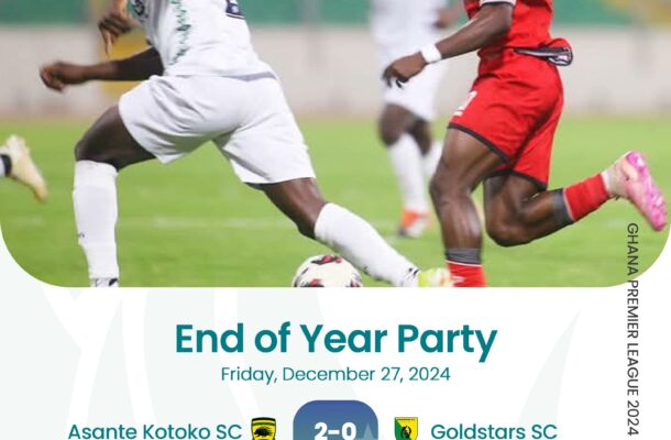 Premier League: Kwame Poku scores on return to Asante Kotoko in win over Gold Stars FC