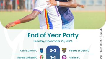 Mawuli Wayo earns Hearts of Oak thrilling comeback win: Vision FC pick vital point in Tamale