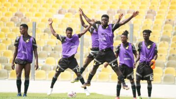 CHAN Qaualifier: Black Galaxies hold final training session ahead of Nigeria showdown