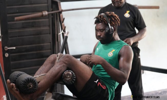 Black Galaxies players hit the gym ahead of 2024 CHAN qualifier against Nigeria