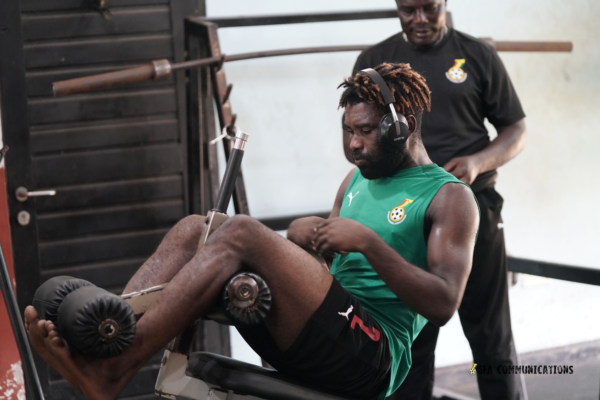 Black Galaxies players hit the gym ahead of 2024 CHAN qualifier against Nigeria