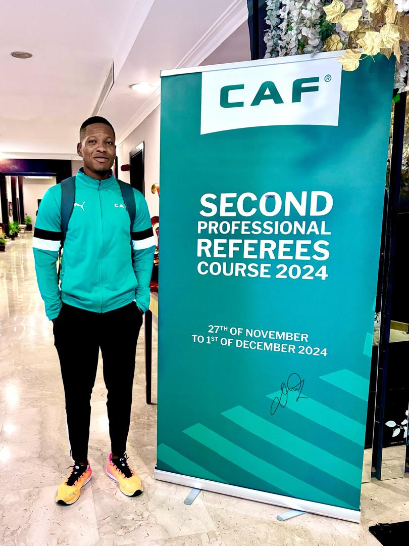 Daniel Laryea attends second CAF Professionals Referees Course in Egypt