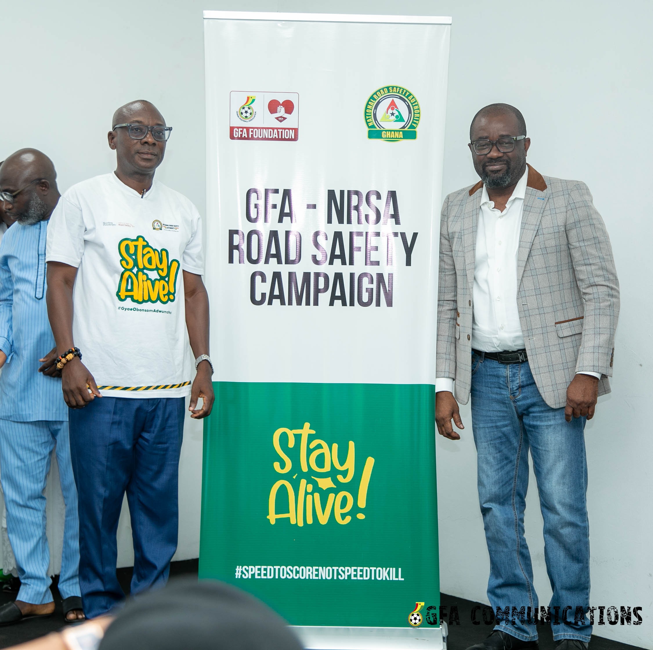 GFA – NRSA Road Safety Campaign launched to enhance road safety awareness