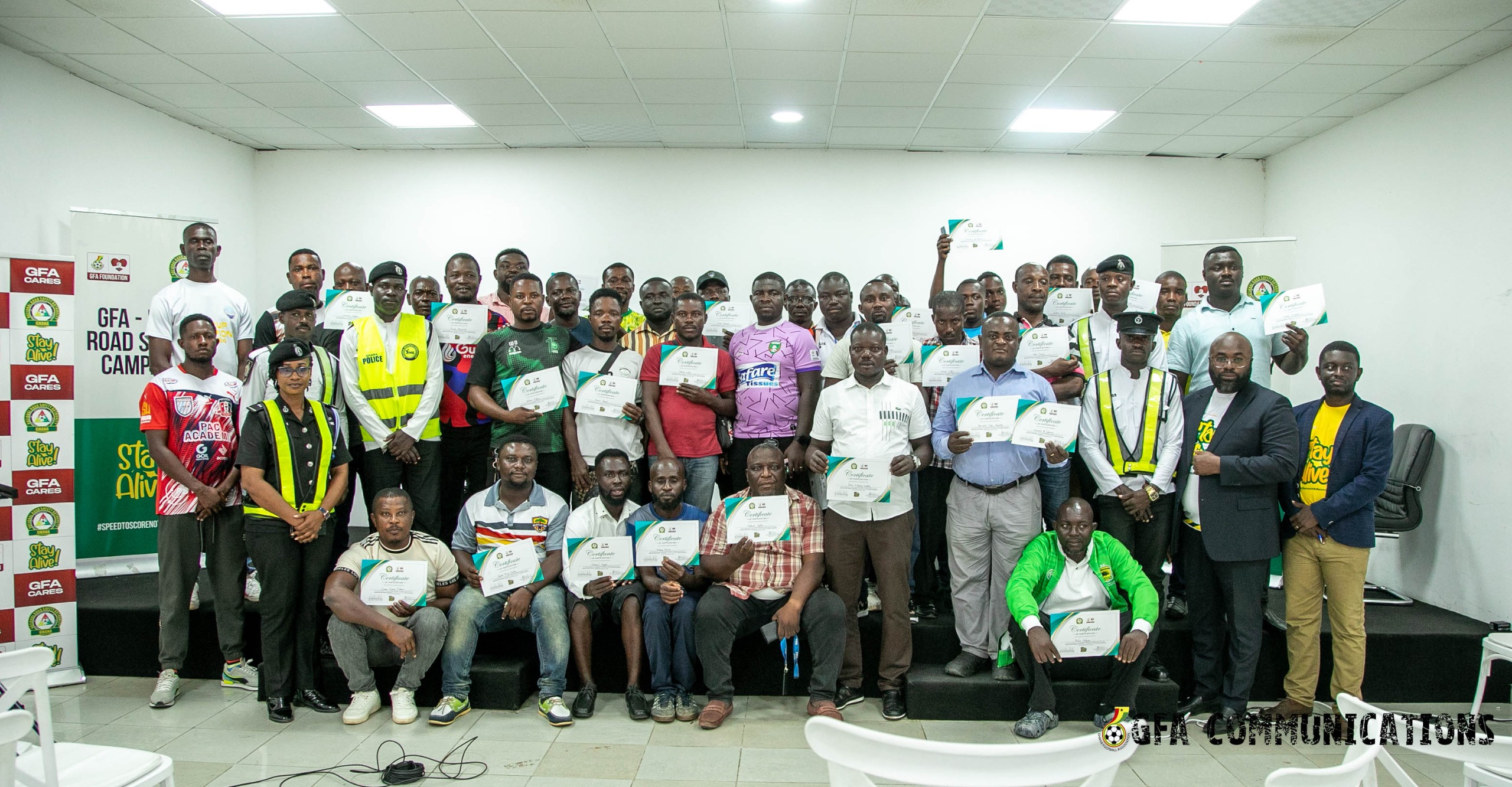 Defensive and Refresher Drivers’ Training workshop held for drivers of Football Clubs