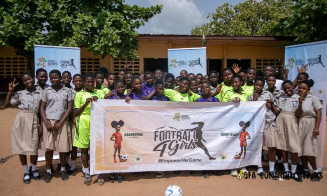 Technical Directorate presents Women's Football Strategy at Alajo one Basic School